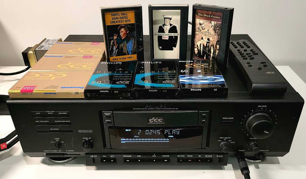 その他 PHILIPS DCC900 Philips DCC-900 Digital Compact Cassette Recorder AS-IS for